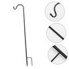 Abaodam Garden Shepherd Hook Detachable Rustproof Iron Hanging Hook for