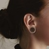 COOEAR Cool Hollow Ear Tunnels Piercing Plugs, Copper Gauges for