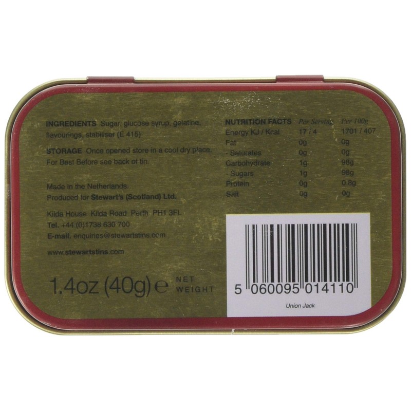 Stewart's - Union Jack Flag Mints Box (40g) - Cool