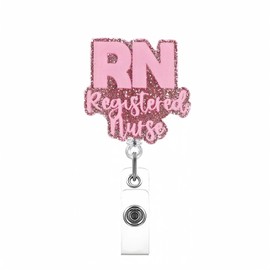 MXJSFXF Funny Retractable Badge Holders,RN Badge Reel, Cute Nurse Badge Reel,ID Badge Holders,Pediatric Badge Reels, Use for Doctor, Nursing Students, Teachers & Medical Workers.
