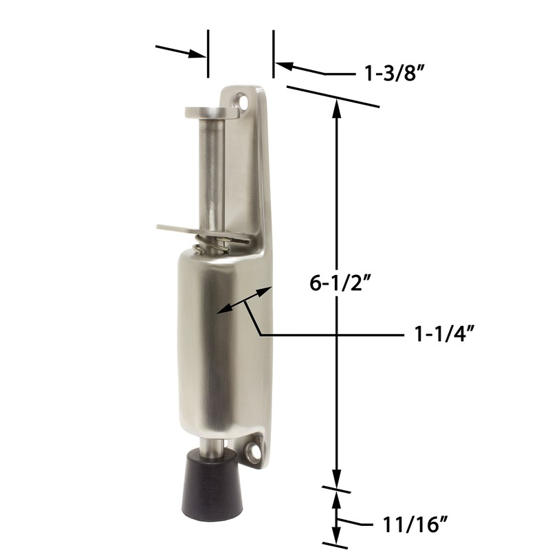 FPL Door Locks DH65-32D Heavy Duty Spring Loaded Step-On Door