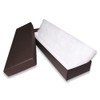 N'icePackaging 100 Qty - Dark Chocolate-Brown Cotton Filled Gift Boxes