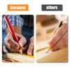Cocoarm Carpenter's Pencils Construction Sites 72 Pieces 175 mm Pencil