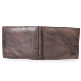 ROSS BROWN Top Grain Leather Wallet for Men | RFID Blocking | Bifold, Extra Capacity with 1 ID Windows | Ultra Strong Stitching