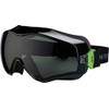 Univet 6X3.00.00.05 "6X3" Safety Goggles with G15 Glass, Dark Grey/Green