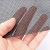 Pet Proof Window Screen Replacement Adjustable Thicken Charcoal Fiberglass Screen
