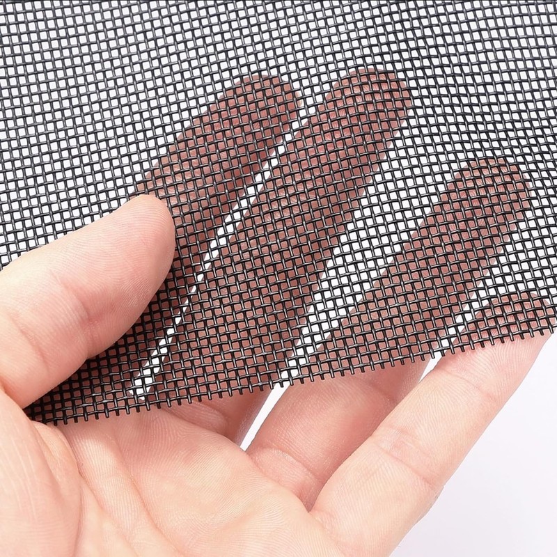 Pet Proof Window Screen Replacement Adjustable Thicken Charcoal Fiberglass Screen
