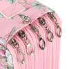 Pencil Case Rose Printed Multi Layer Zipper 252 Slots Portable