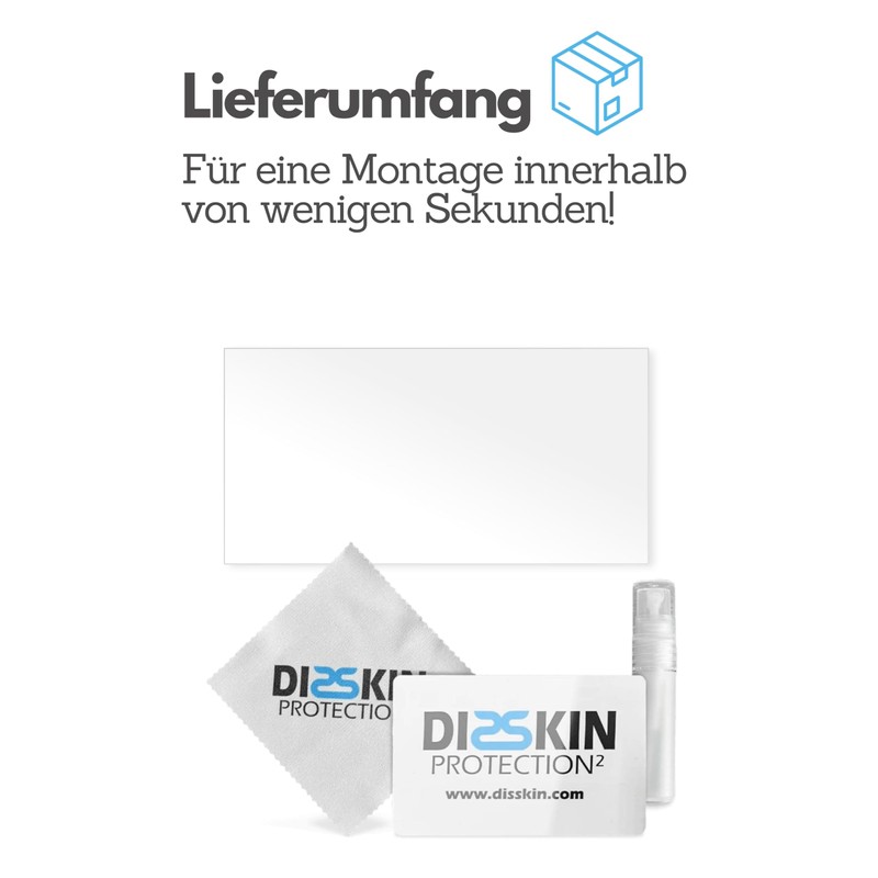 DISSKIN® Screen Protector Suitable for VW ID.3, ID.4 and ID.5