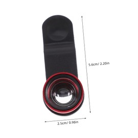 BIUDECO Macro Wide Angle Fish Eye Smartphone Lens Set for Universal Clip-on Camera Lenses Kit