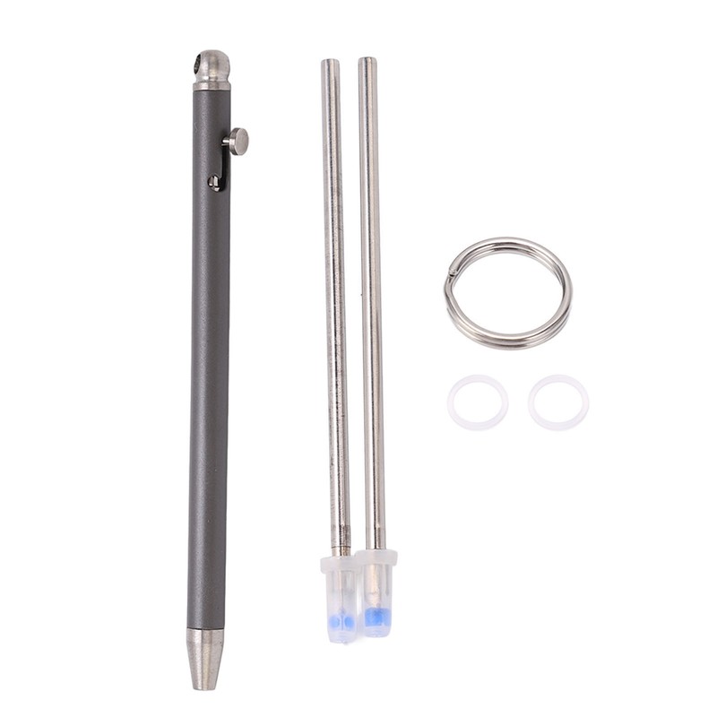 Mini Keychain Pen Titanium Alloy EDC Portable Pocket Pen Mini