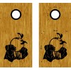 Labrador Duck Hunting Cornhole Board Decals Sticker