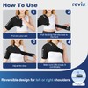 REVIX Shoulder Ice Pack Wrap for Rotator Cuff Cold Therapy,