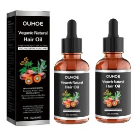 R Aceite Para El Crecimiento Del Cabello, 2 Unidades, 60 Ml