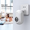4MP Indoor Security Camera WiFi Connection Motion Detection 2 Way