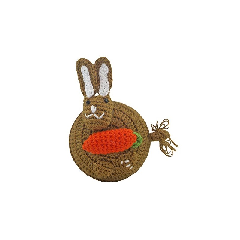 MagJo Brown Bunny Crochet Designed Animals Tape Measure