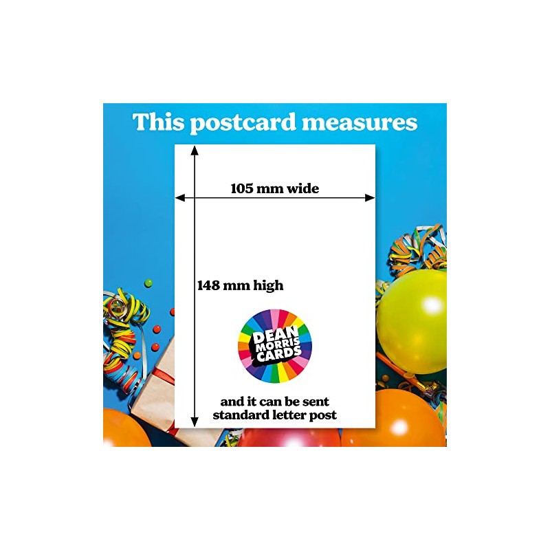 Dean Morris Cards Save Water Drink Champagne Postcard Funny