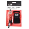 Scan Interchangeable Wrist Tool Lanyard, Stainless Steel D-Ring 1.36kg Tool