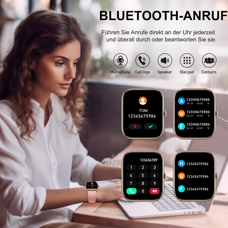 Smartwatch for Men and Women with Phone Function / Message