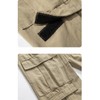 Oaovo Men's Cotton Cargo Pants Mulit Pockets Drawstring Waisted Loose