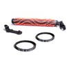 TVP Replacement for Bissell Proheat 2X Steam Vac Roller Brush Assembly with 2pk 2X Left Side Geared Belt