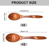 Wooden Spoons, Set of 4, Natural Wooden Spoons, Small for