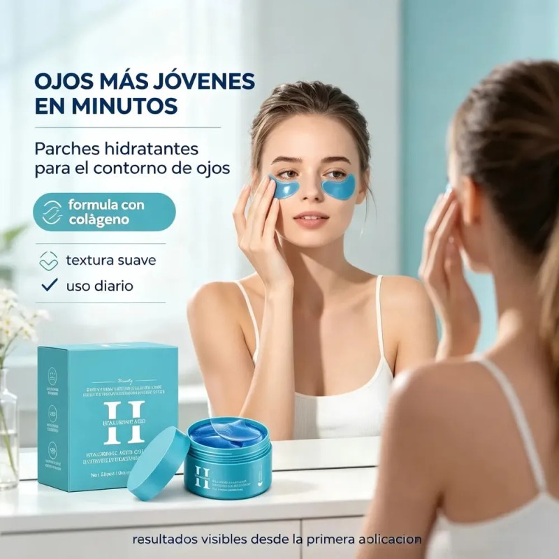 Pack de Parches para Ojos de Hidrogel ZYNLORA con Ácido