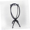 Mikinona Professional Wig Hanger Stand Plastic Wig Holder Folding Design