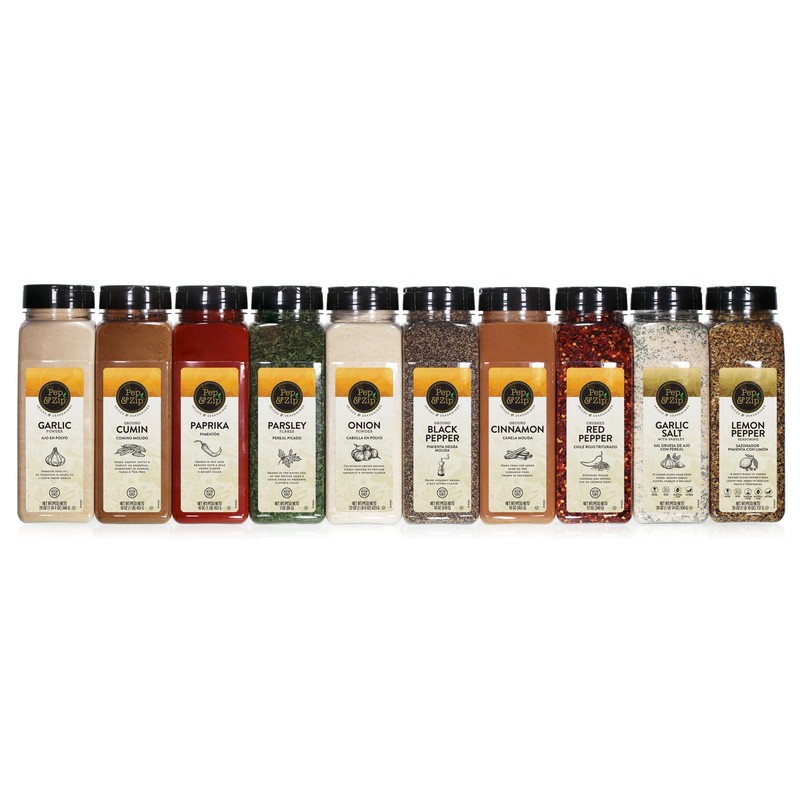 Pep and Zip Ground Cumin/Comino Molido, Non-GMO, Kosher, 16oz