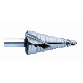 Exact 05311 Step Drill HSS Spiral Flute with Split Point for Metric Cable Connections