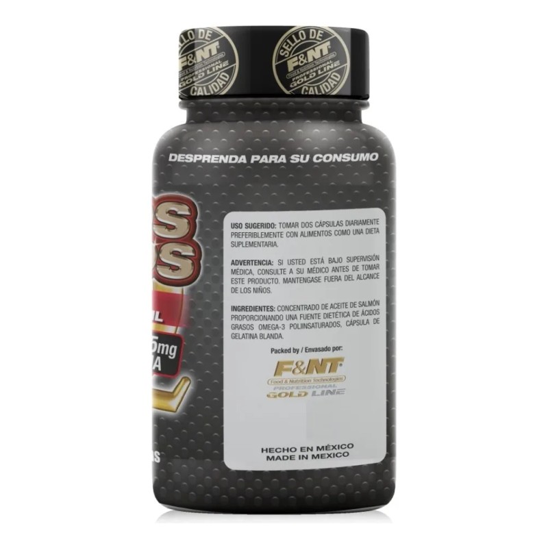 F&nt Omega 3 Ácidos Grasos: Ácido Graso De Salmón De