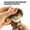 Men's Shaving Brush with Creative Skeleton Shape Handle Facial Beard