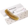 Orienex, High-quality Comb, Water Buffalo Horn, Crescent, Scalp Massaging, Anti-Static,