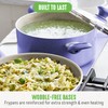 GreenLife 16 Piece Nonstick Cookware Set, Soft Grip Non-Toxic PFAS-Free