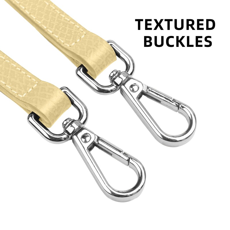 jiesinlov Cowhide Leather Bag Strap Conversion Kit Replacement Adjustable Crossbody