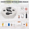 IGOHEALS Couch Cup Holder Pillow - Couch Drink Holder Sofa
