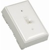 Legrand - Wiremold Plastic Nonmetallic Raceway Extending Power, On-Wall Switch + Box, White, NMW2-S