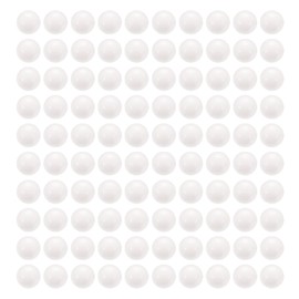 sourcing map 200pcs POM Bearing Balls 4.5mm Solid Plastic Bearing Balls, Precision POM Balls