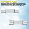 Joinfworld Panel Mount Fuse Holder 5x20mm 12V DC 250V AC