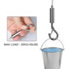 5Pcs Adjustable Picture Hanging Wire Kit Stainless Steel Heavy Duty