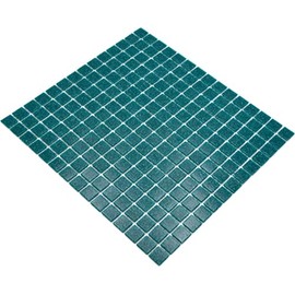 Mosaic Dark Turquoise Pool Tiles Pool Mosaic Tiles Glass Glossy Square Wall Floor Kitchen Bathroom Shower