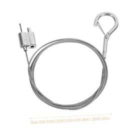 NOLITOY 2pcs Adjustable Picture Hanging Wire Kit Sturdy Picture Frame Ropes with High Bearing Capacity for Easy Installation of Photos Lights and Boards