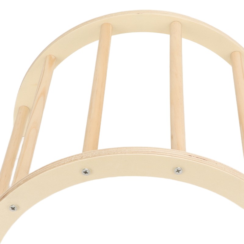 Chick Perch Paw Grinding Stable Structure Arch Shape Wooden Chicken