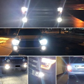 GP Xtreme H11B Super Bright White Mini Size Headlamp Xenon Light Bulbs for Upgrade Low Beam - Driving Light - Thunder