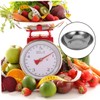 STOBAZA 2pcs Stainless Steel Food Scale Bowl Electronic Scale Tray