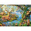 CASTORLAND 500 Piece Jigsaw Puzzles, Forest Life, Charming View of