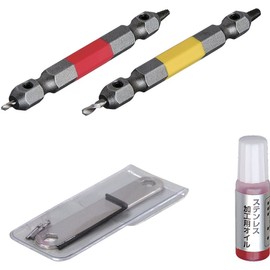 TRUSCO TNH-66N Screw Removal Set of 2 Stainless Steel Screws