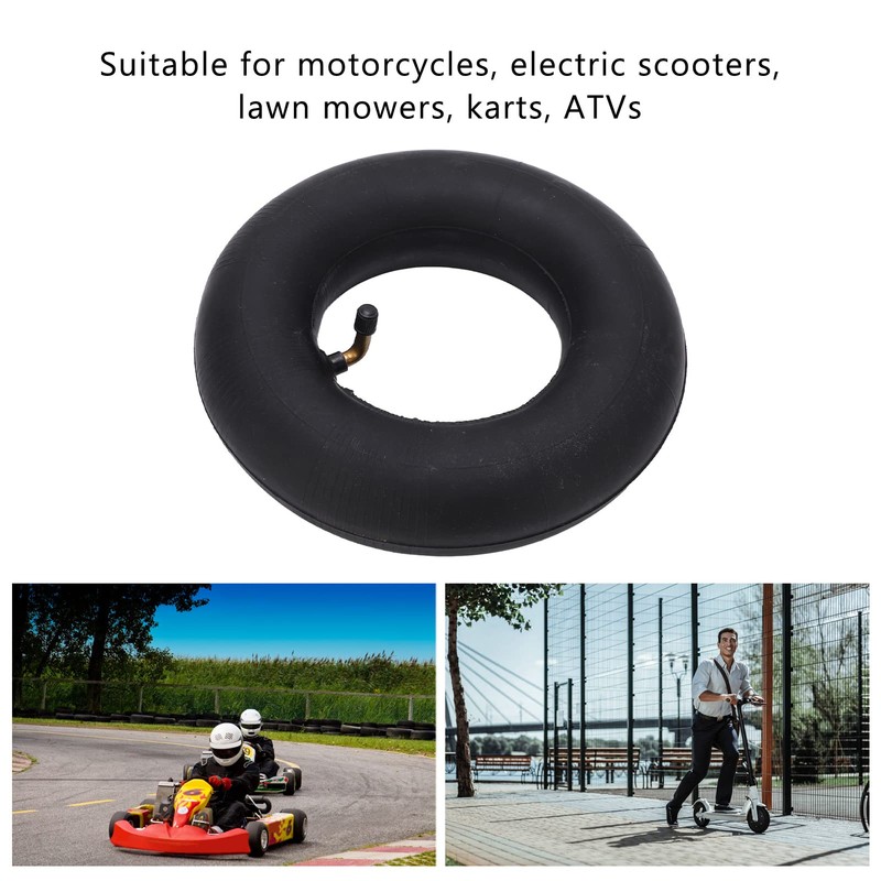 Tire Tube 3.00‑4 Inner Tube Strong Shock Absorption Curved Mouth