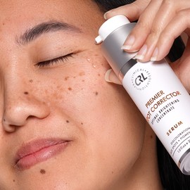 Clinical Resolution Premier Spot Corrector Face Serum, Daily Anti-Wrinkle Dark Spot Corrector to Brighten & Even Tone, Mineral-Oil & Dye-Free (1.0 fl oz/30ml)