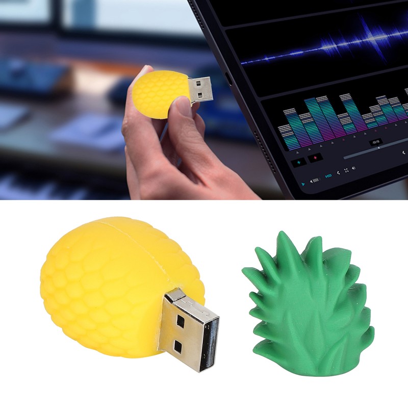 USB Flash Drive Portable Bulk Memory Stick Pineapple Shape Cartoon